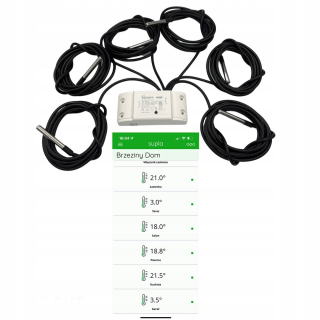 Smart home senzor - Teplotný senzor Sonoff r2, WiFi pripojenie